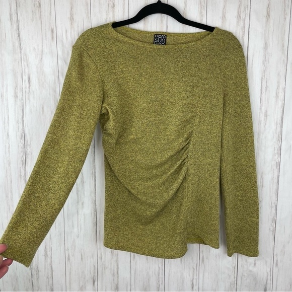 Clara Sun Woo yellow lime sweater size small - Picture 1 of 5